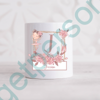 Personalised Ballerina Money Box