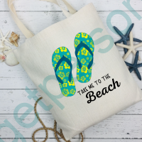 “Take me to the Beach” Tote Bag