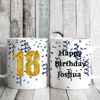 Personalised Birthday Milestone Ceramic Mug