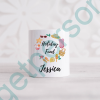 Holiday Fund Ceramic Money Box