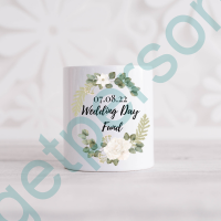 Floral Wedding Day Money Box