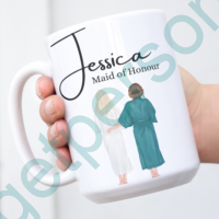 Personalised Bridal Party Ceramic Mug