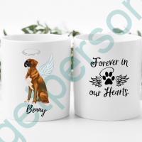 Personalised Dog Remembrance Ceramic Mug