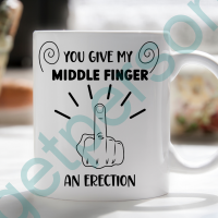 “Middle Finger” Ceramic Mug