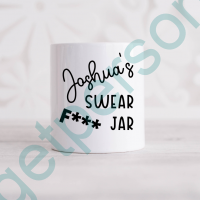 Personalised Ceramic Swear Jar