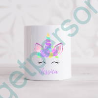 Personalised Unicorn Money Box