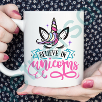 “Believe in Unicorns” Ceramic Mug