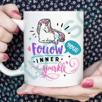 “Follow your Inner Sparkle” Ceramic Mug